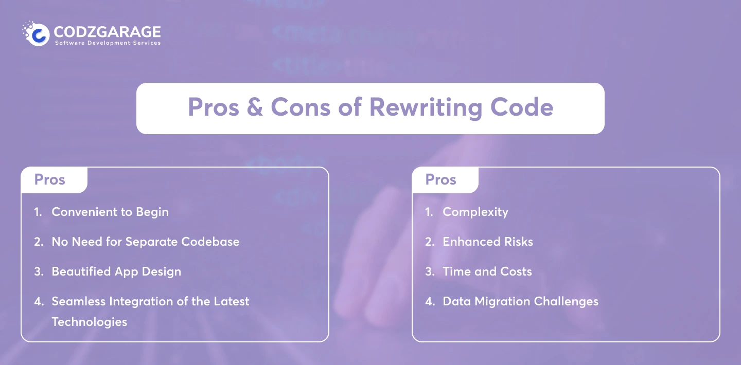 pros-and-cons-of-rewriting