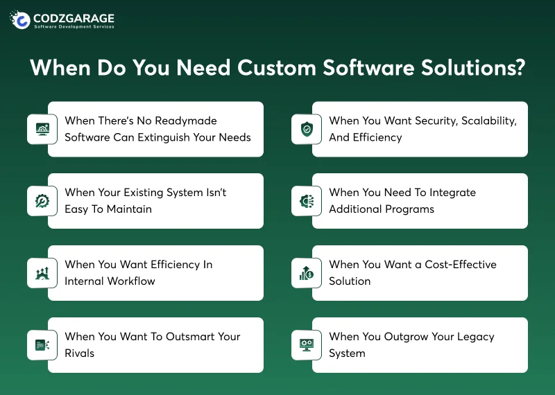 When Do You Need Custom Software Solutions?