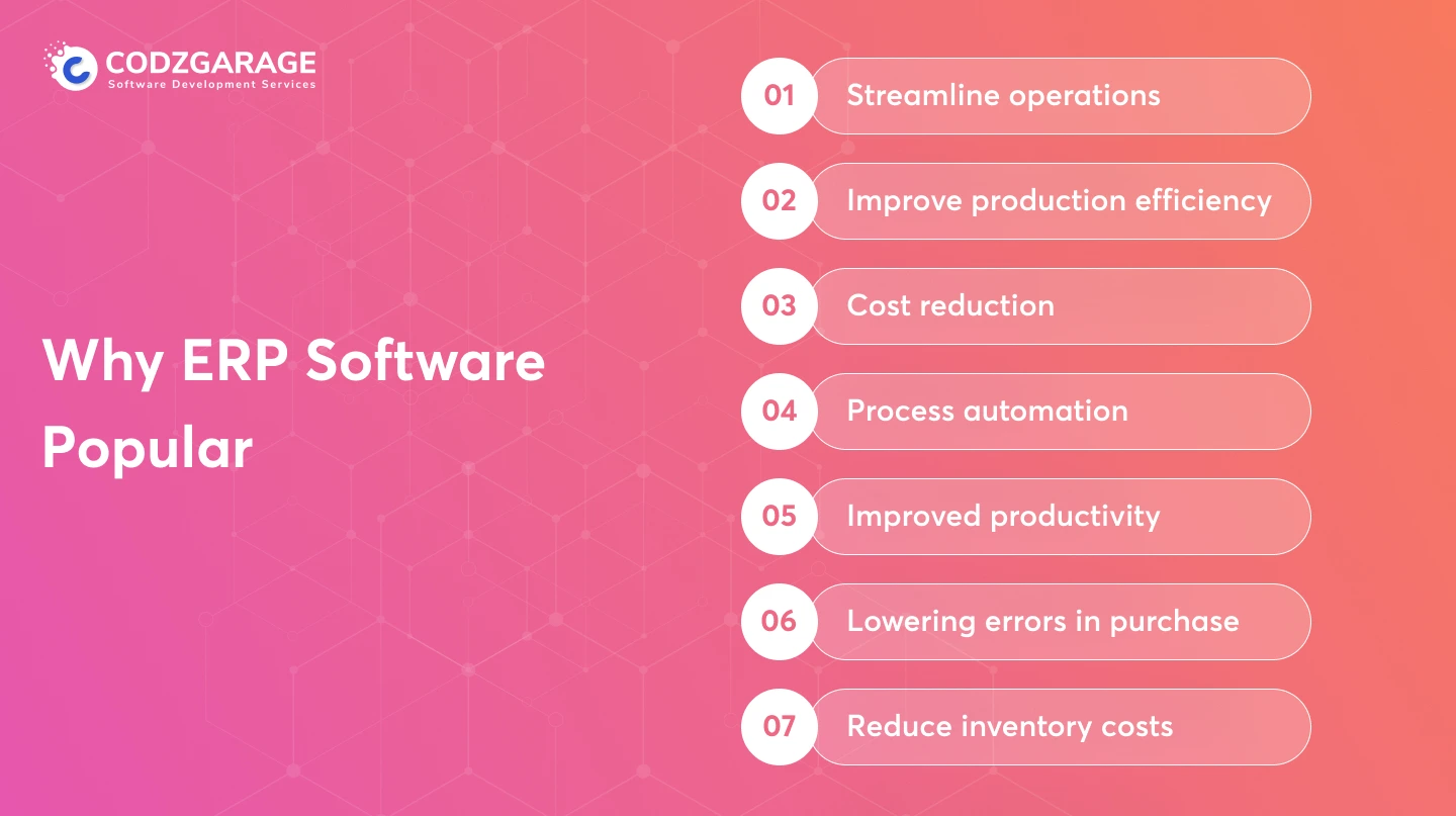 Reasons Making ERP Software Popular