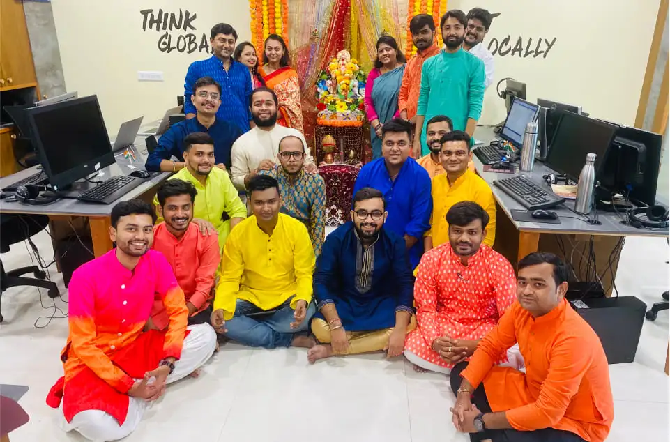 ganesha celebration with all of us