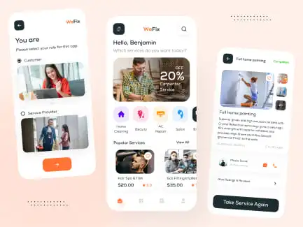 WeFix: Service Provider App